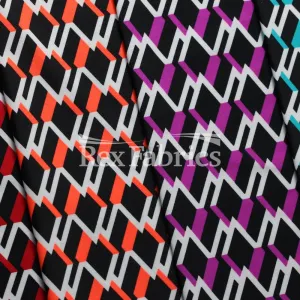 Neo Geo - 4-Way Stretch Nylon Spandex Print