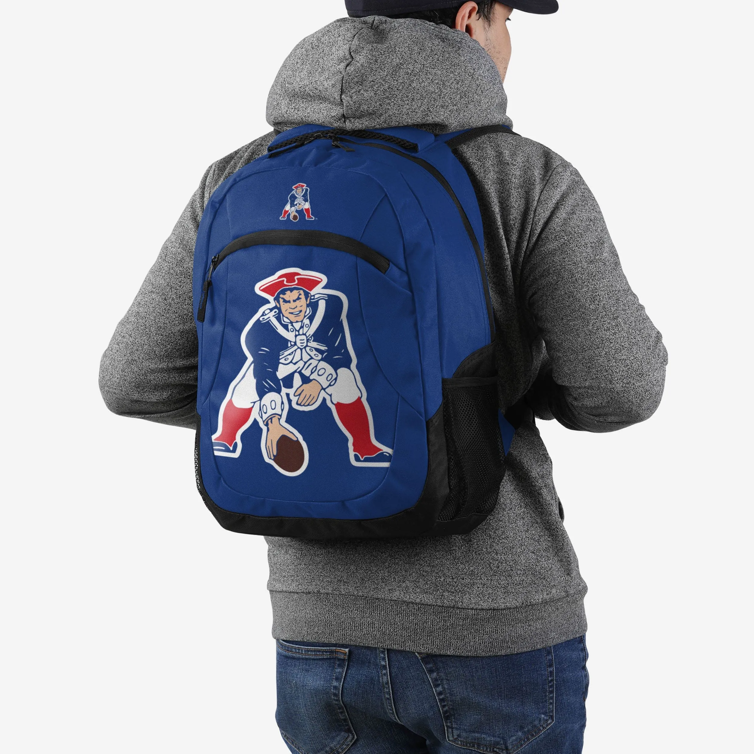 New England Patriots Retro Action Backpack