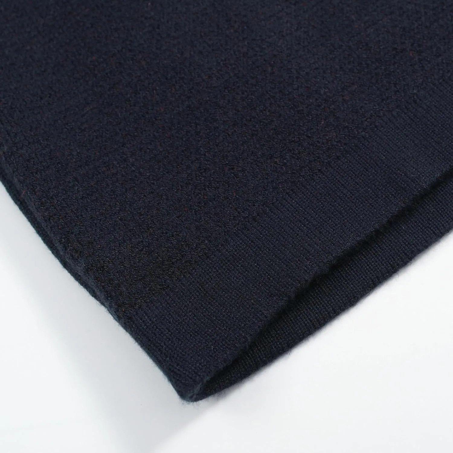 OXKNIT Men's Vintage Polo Shirt Geometric Patterns Dark Blue Knit Casual Summer Golf Poloshirts