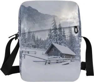 Oyihfvs Messenger Bag, Men's Crossbody Bag, Women's Crossbody Bag with Adjustable Strap