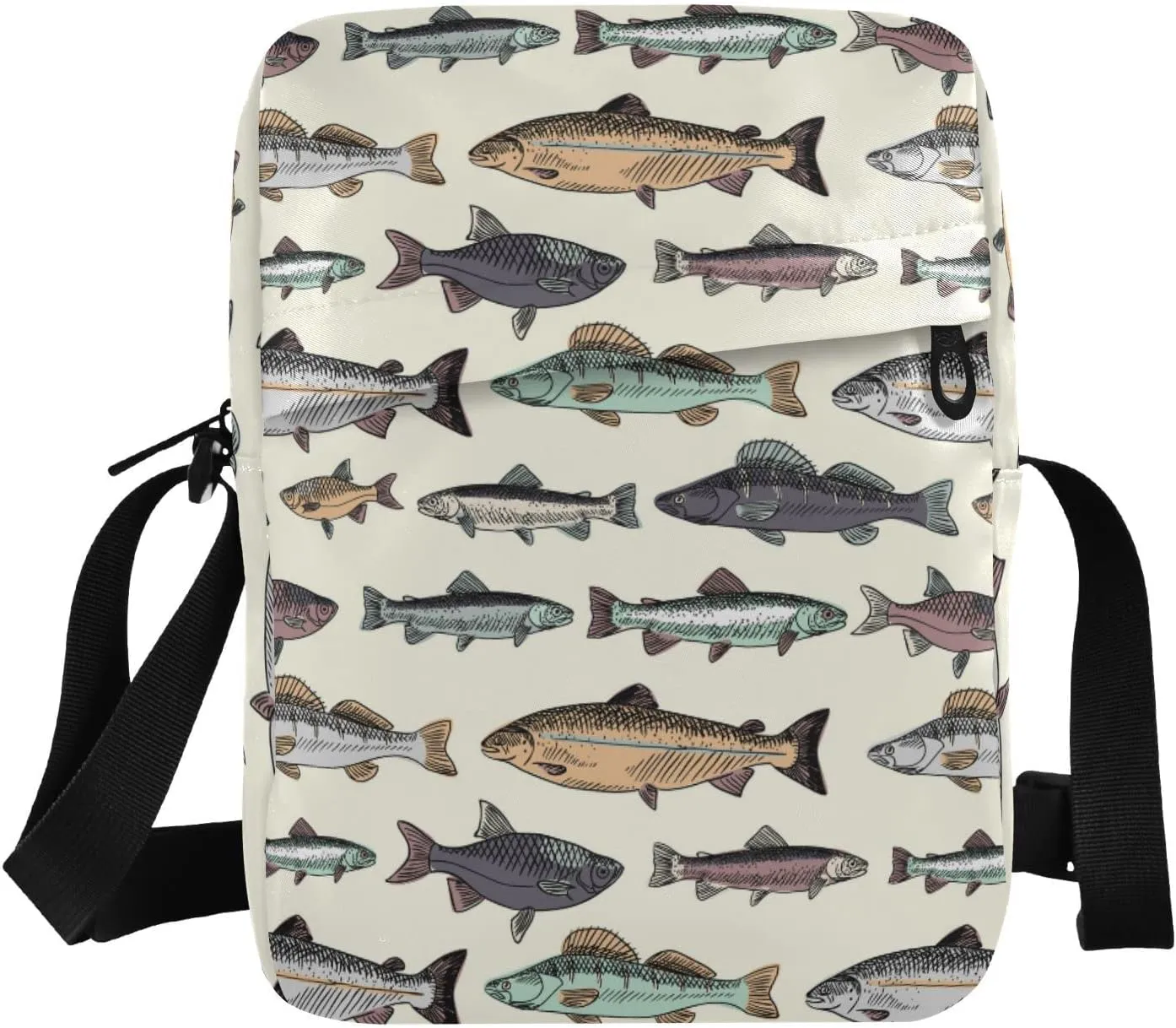 Oyihfvs Messenger Bag, Men's Crossbody Bag, Women's Crossbody Bag with Adjustable Strap