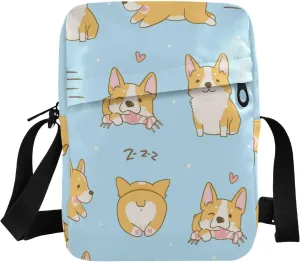 Oyihfvs Messenger Bag, Men's Crossbody Bag, Women's Crossbody Bag with Adjustable Strap