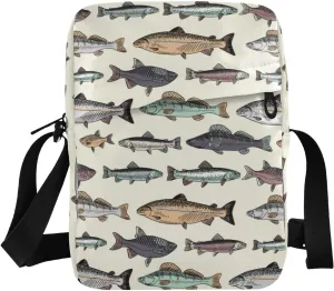 Oyihfvs Messenger Bag, Men's Crossbody Bag, Women's Crossbody Bag with Adjustable Strap