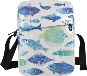 Oyihfvs Messenger Bag, Men's Crossbody Bag, Women's Crossbody Bag with Adjustable Strap
