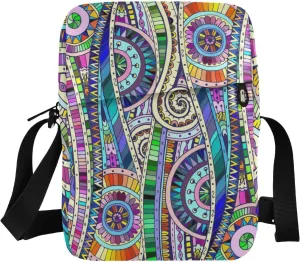 Oyihfvs Messenger Bag, Men's Crossbody Bag, Women's Crossbody Bag with Adjustable Strap