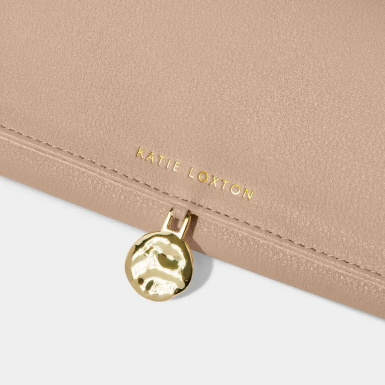Pebble Jewelry Roll- Soft Tan