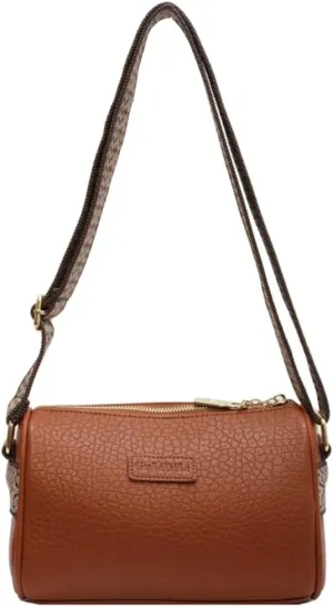 Pillow-shape Crossbody Handbag for Women PU Leather Shoulder Purse MIni Tote Bag Work Travel Dating