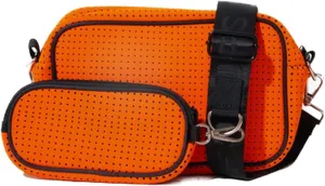 Pop Ups Brand Neoprene Camera Bag- Everyday Sling, Travel Case, Adjustable Shoulder Strap Purse for Women-Fashion Messenger