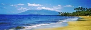 Posterazzi Kapalua Beach Maui Hawaii Poster Print by Panoramic Images, (37 x 12)
