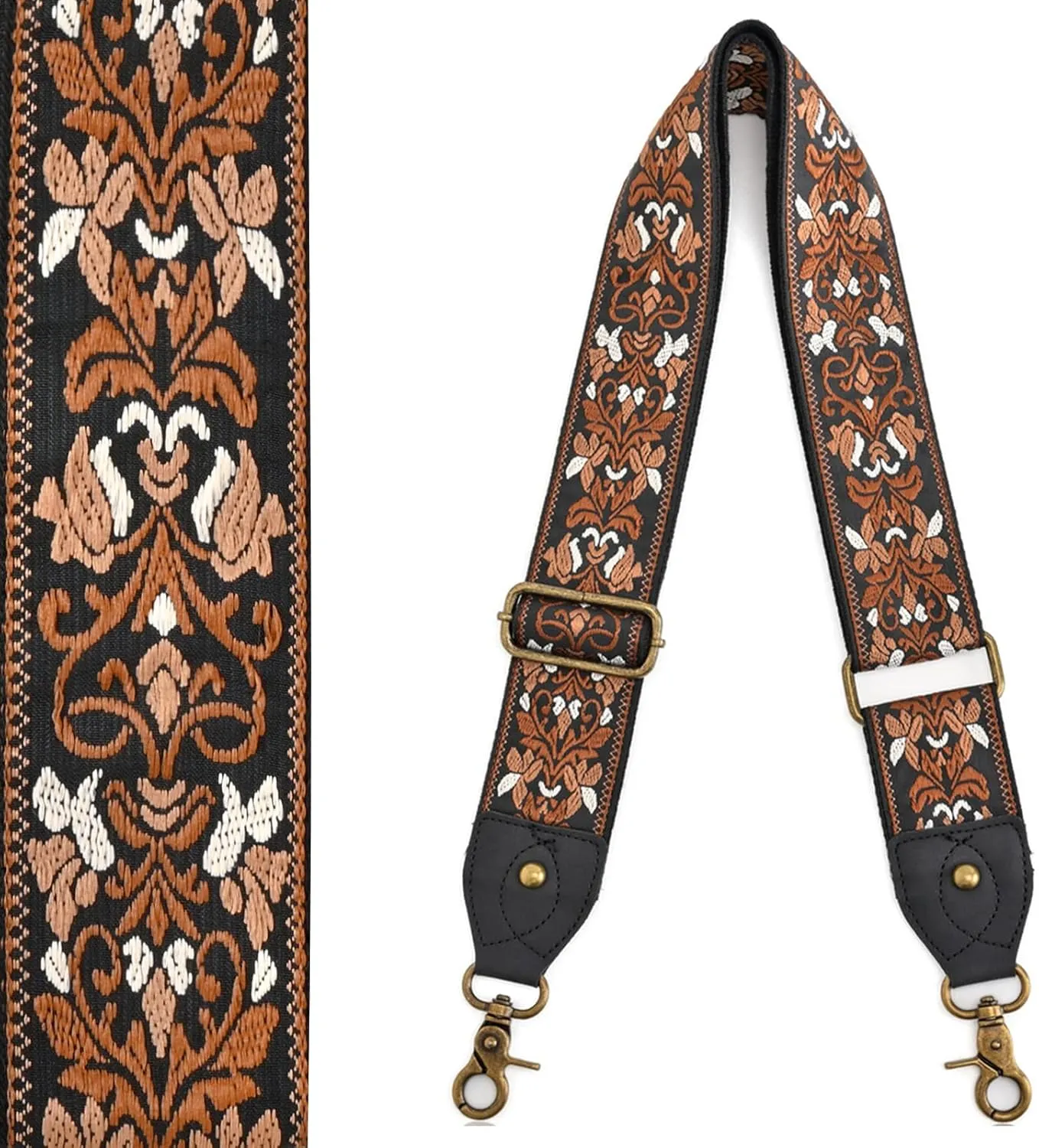 Purse Strap Replacement Crossbody Wide Shoulder Strap for Bags Purse Guitar Straps Bag Handbag Strap Adjustable