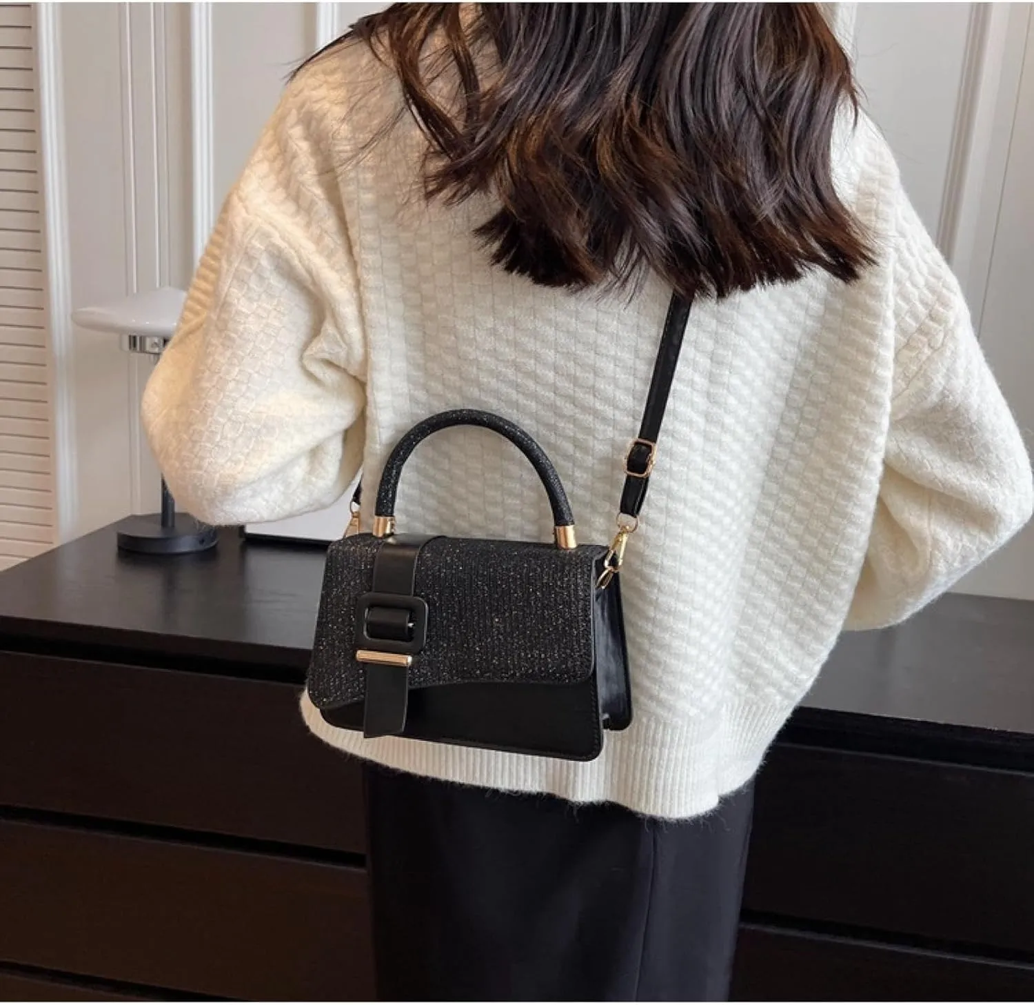Purses For Women Textured Tote Bag 2 Versatile Shoulder Bag Crossbody Bag Handbags