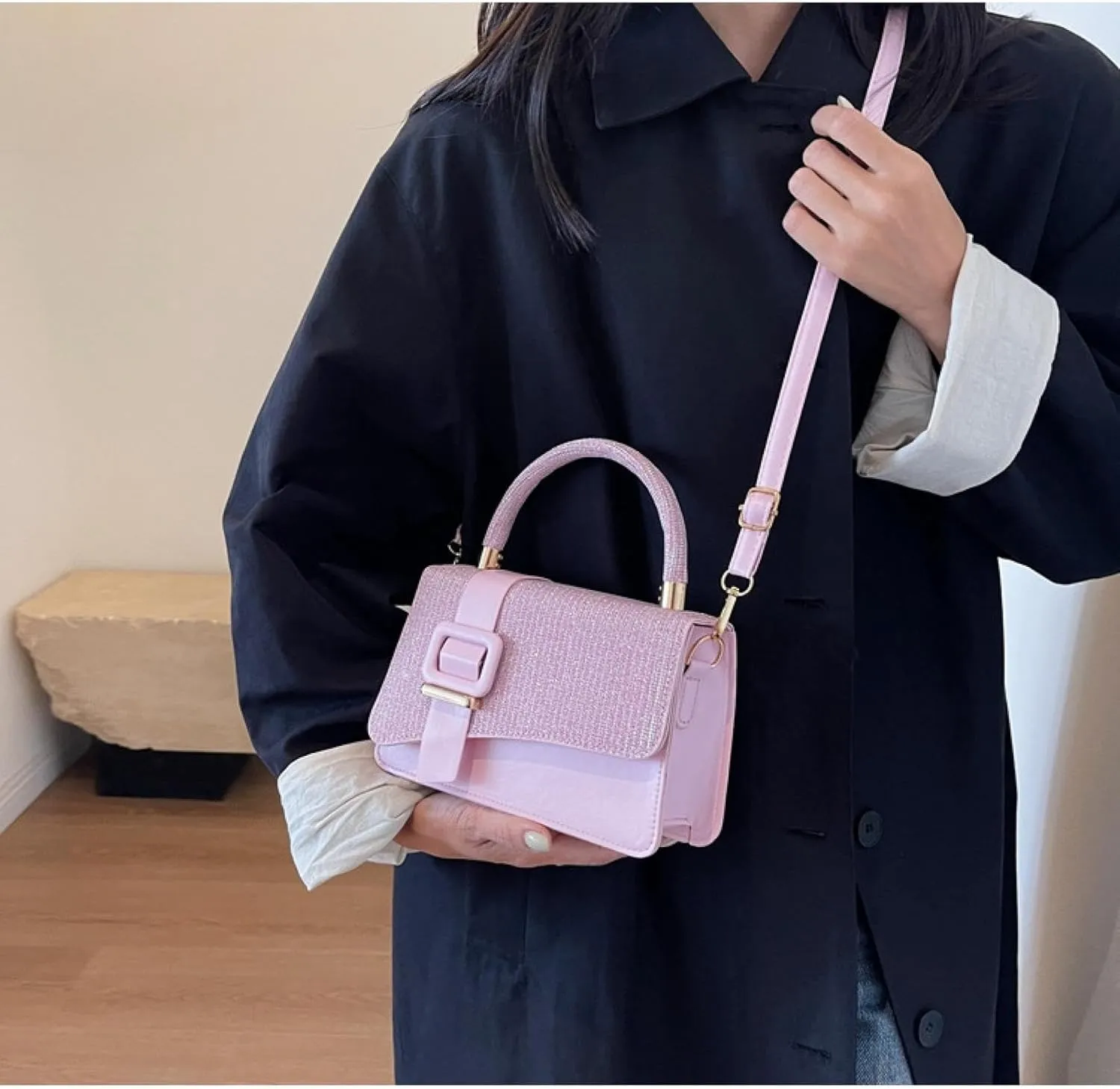 Purses For Women Textured Tote Bag 2 Versatile Shoulder Bag Crossbody Bag Handbags