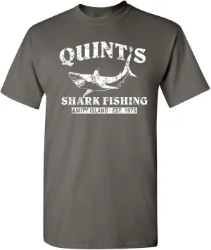 Quint's Shark Fishing - Jaws Retro Men's T-Shirt