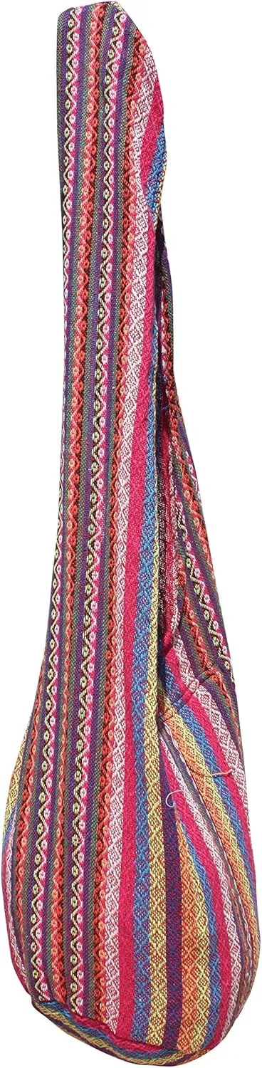 RaanPahMuang Thick Soft Cotton Large Yaam Shoulder Mexican Messenger Bag Long Strap