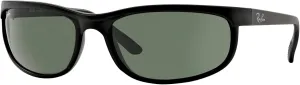 Ray-Ban RB2027 PREDATOR 2 Rectangle Sunglasses   VISIOVA Accessories Bundle Kit - High Bridge Fit - Retro Sunglasses