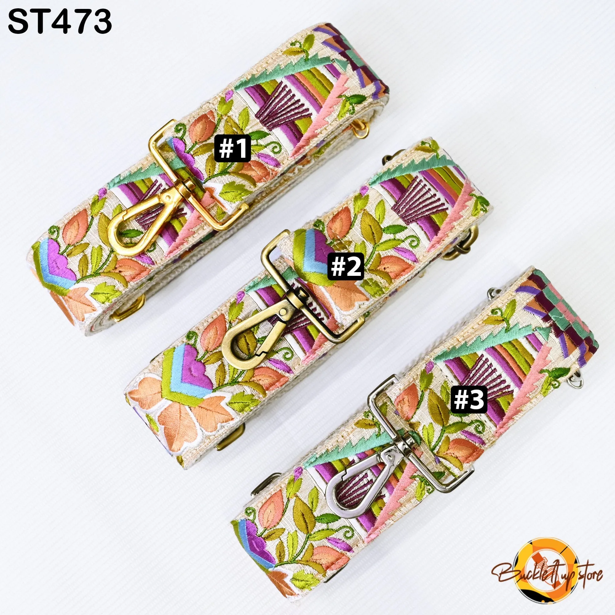 Replacement Strap Gift Girlfriend Floral Embroidery Crossbody Strap for Sling Bag Embroidered Boho Purse Strap Guitar Strap Handbag Strap