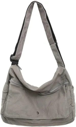 Retro Casual Canvas Shoulder Bags Women Hobo Crossbody Bag Purse Travel Tote Bags Handbags