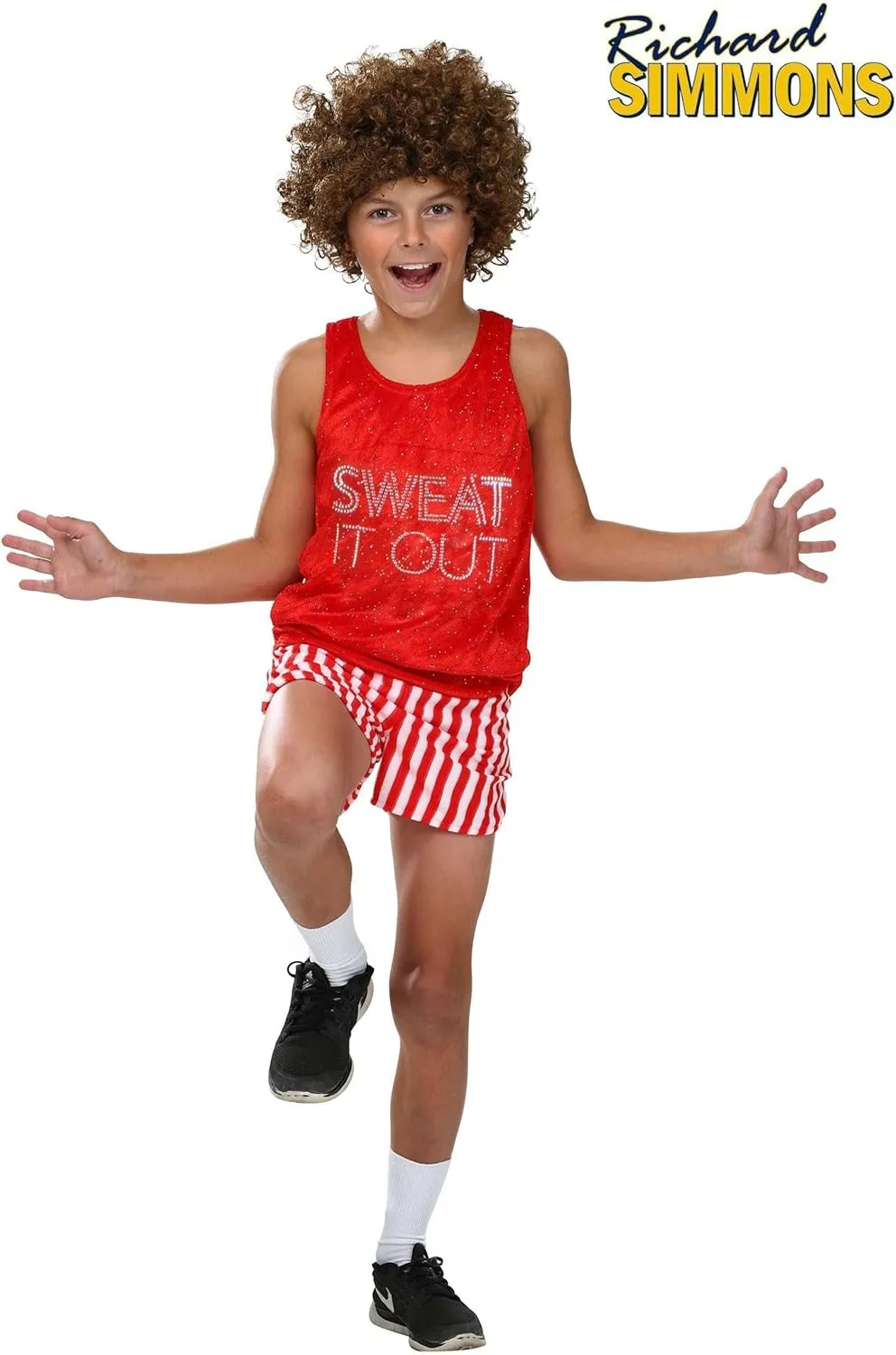 Richard Simmons Child Workout Video Star Costume for Kids