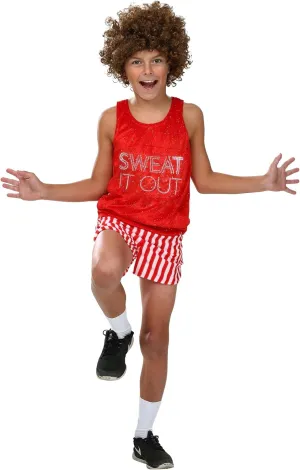 Richard Simmons Child Workout Video Star Costume for Kids