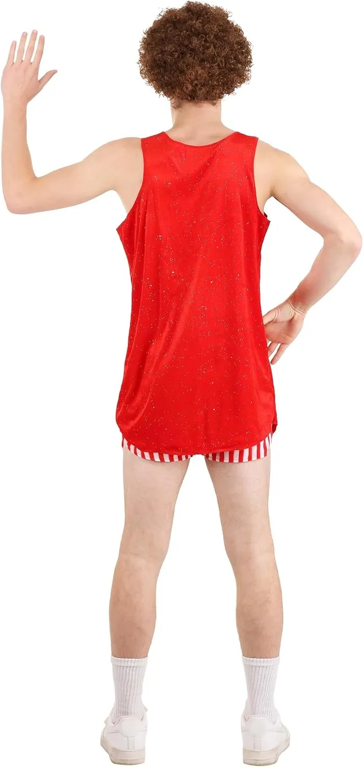Richard Simmons Costume for Adults, Fitness Guru Outfit, Retro Workout Instructor Costume for Halloween Cosplay