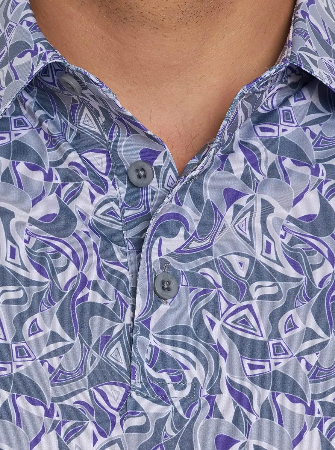 Robert Graham Men's Retro Club Short-Sleeve Knit Polo