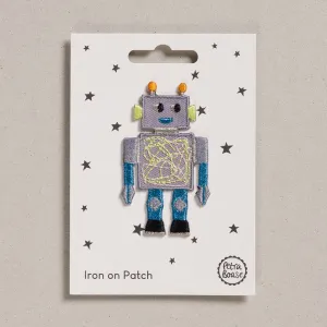 Robot Iron on Patch