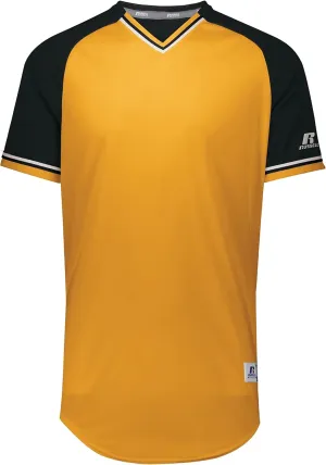 Russell Athletic Boys' Youth Classic V-Neck Jersey, Moisture-Wicking, Comfortable Fit