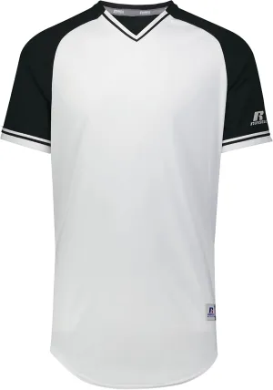 Russell Athletic Boys' Youth Classic V-Neck Jersey, Moisture-Wicking, Comfortable Fit