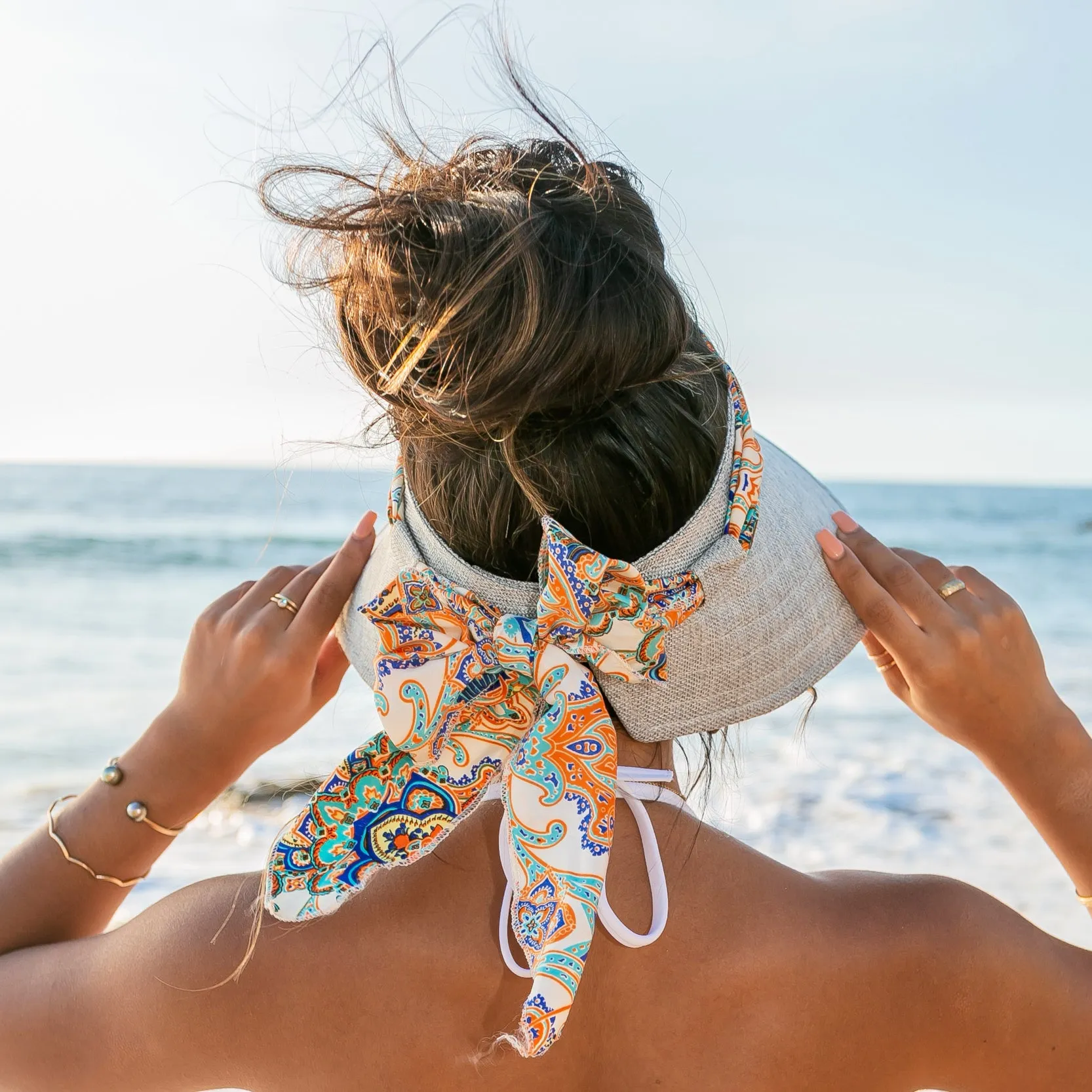 Scarf Accent Visor
