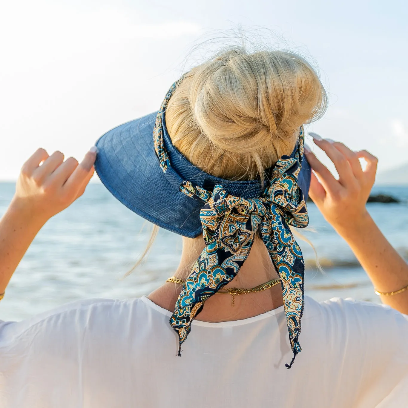Scarf Accent Visor
