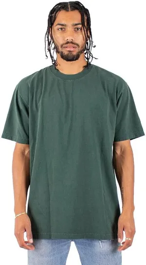 Shaka Wear Drop Ship Garment-Dyed Crewneck T-Shirt 3XL Moss
