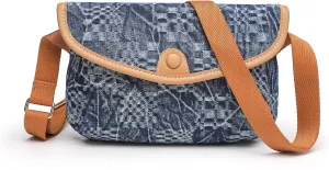Small Jean Denim Crossbody Purses Bags for Women Crossbody Trendy Design Shoulder Purse Messenger Bags
