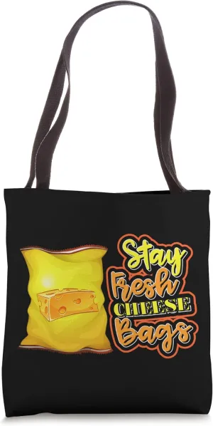 Stay Fresh Cheese Bags National Cheese Lover Day Tote Bag