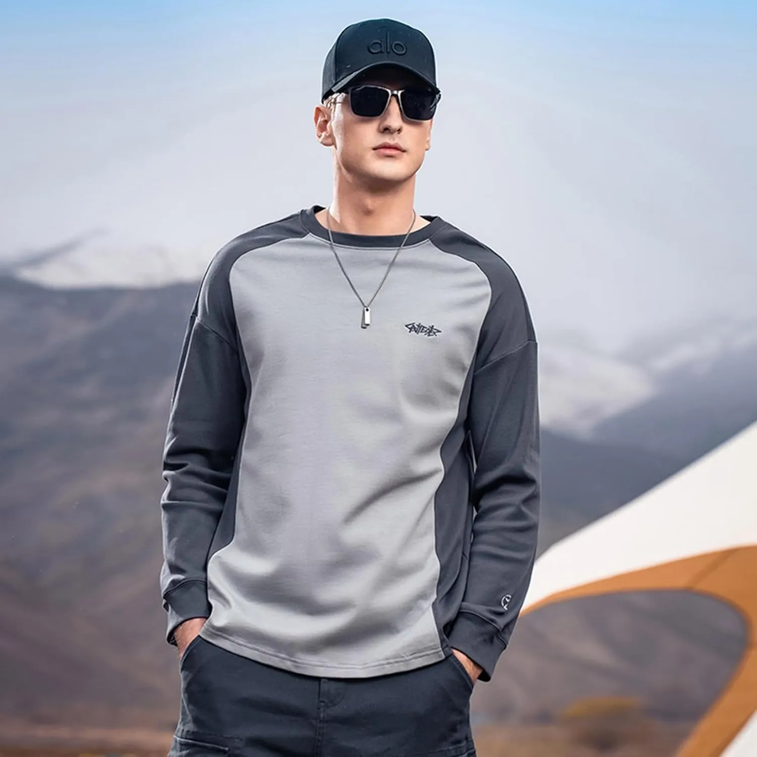 Striped Long Sleeved T-Shirt for Men Spring Casual T-Shirt for Men Retro Autumn Pullover Stripe tee Shirt