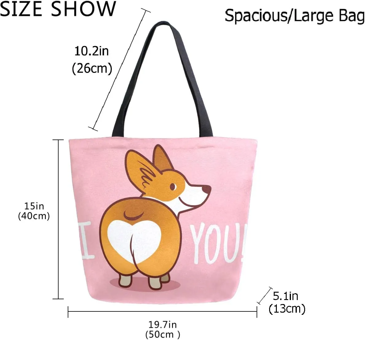 Stylish Print Extra Large Shoulder Tote Bag for Beach Travel Weekender Gym Grocery Shopping…