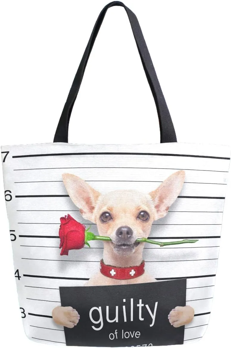 Stylish Print Extra Large Shoulder Tote Bag for Beach Travel Weekender Gym Grocery Shopping