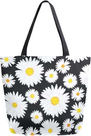 Stylish Print Extra Large Shoulder Tote Bag for Beach Travel Weekender Gym Grocery Shopping…