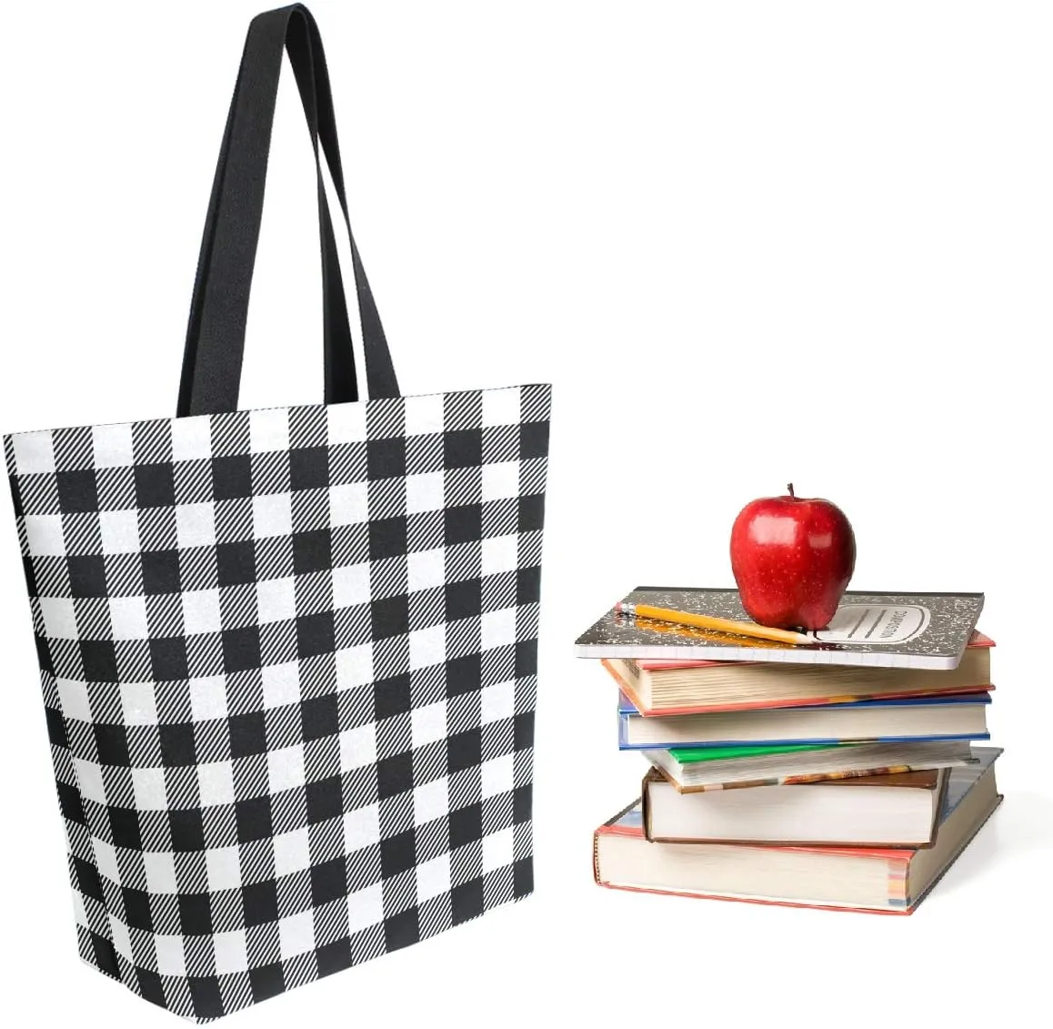 Stylish Print Extra Large Shoulder Tote Bag for Beach Travel Weekender Gym Grocery Shopping…