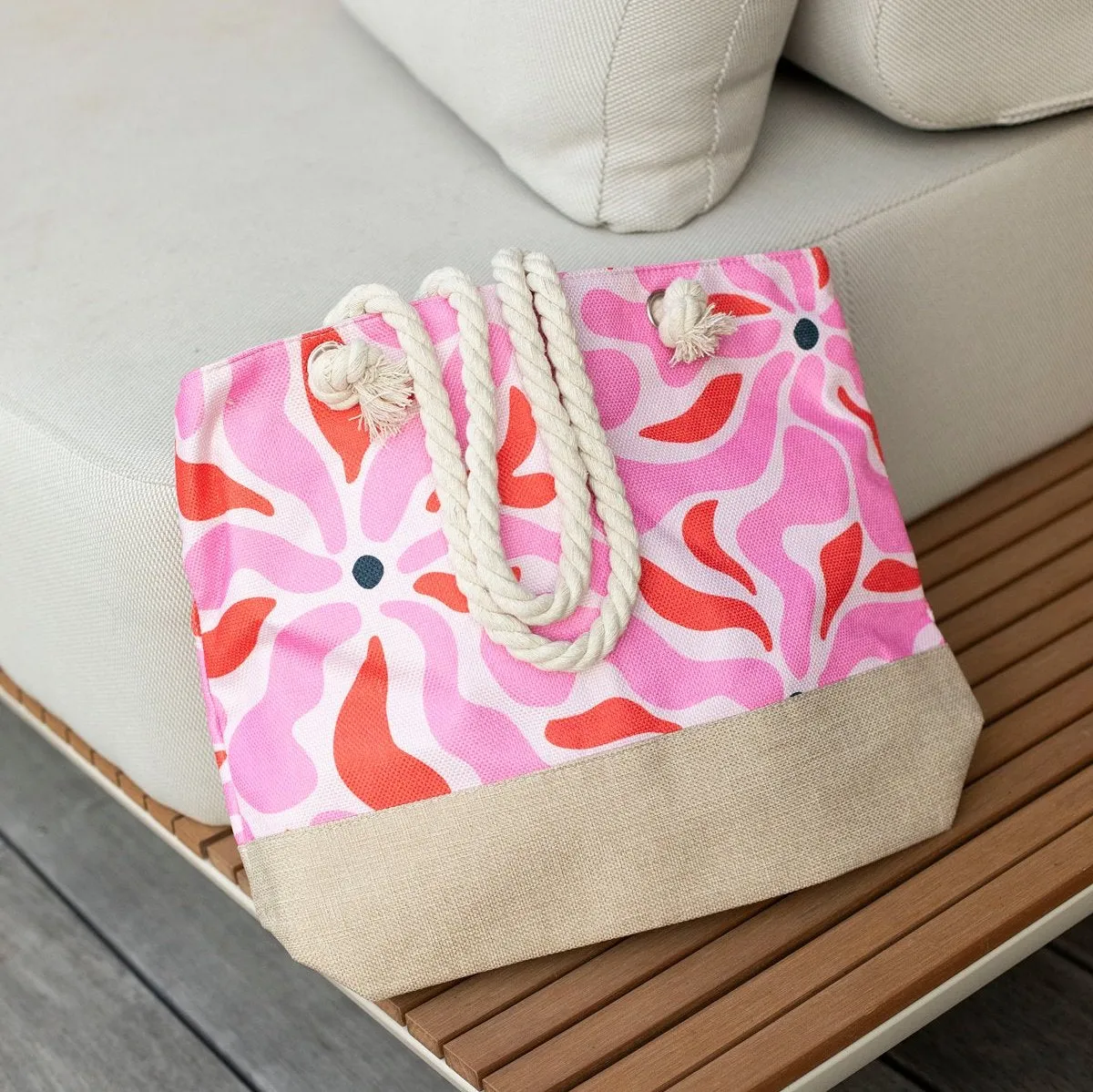 Summer Tote - Frangipani