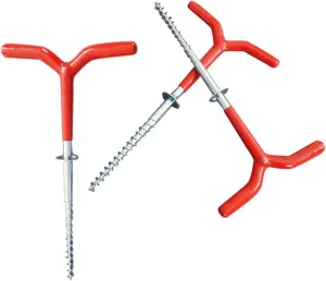 Tent Accessories Ice Fishing Tent Tools Ground Anchors Spiral Anchor Stakes