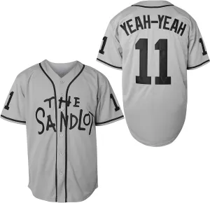 The Sandlot Benny Jersey The Jet Rodriguez Michael Squints Palledorous Alan Yeah-Yeah McClennan Movie Baseball Jersey