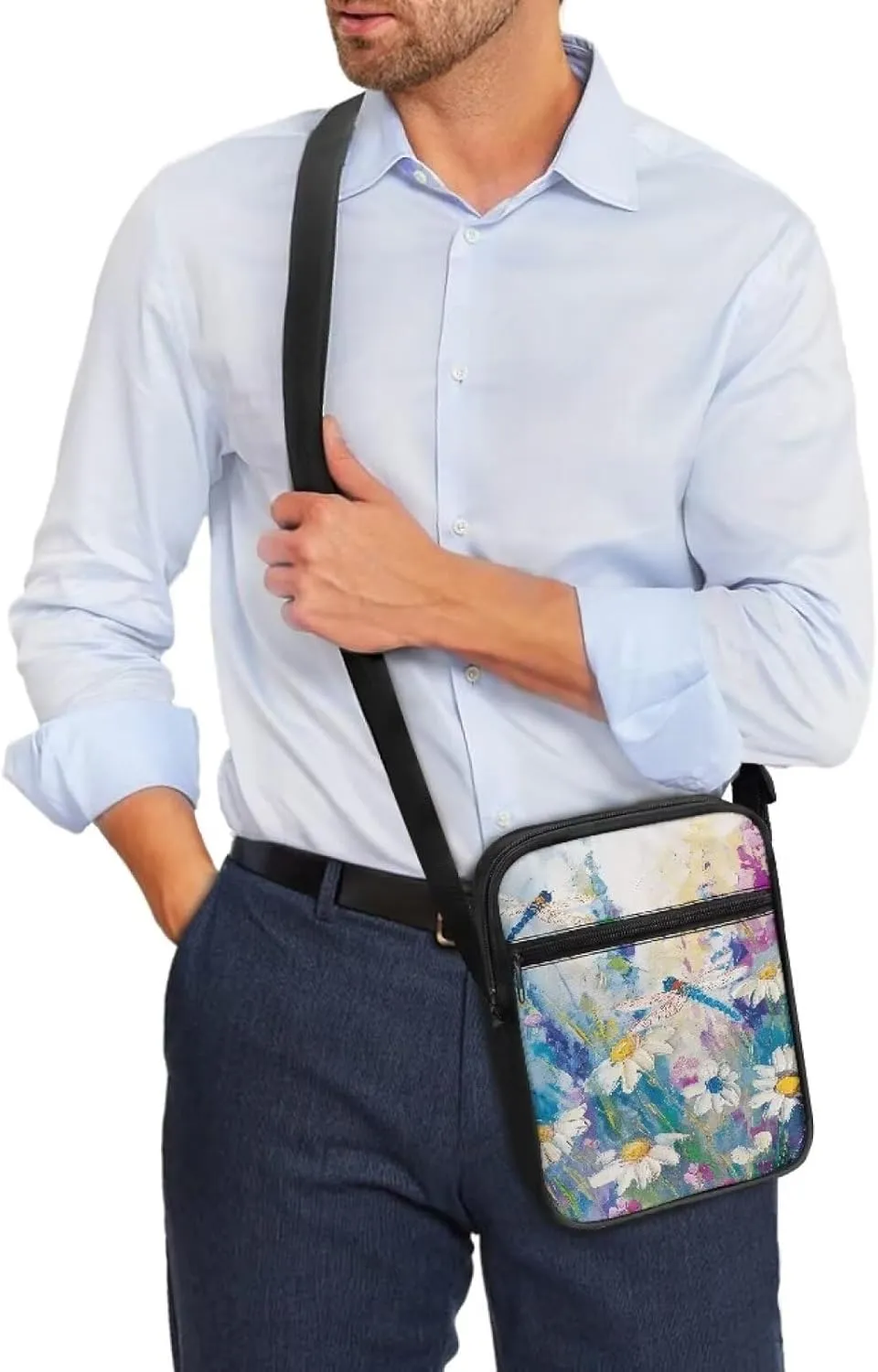 TODIYADDU Versatile Sling Bag Crossbody Phone Bag Women Shoulder Bag with Adjustable Strap Mini Messenger Bag for Cell Phone