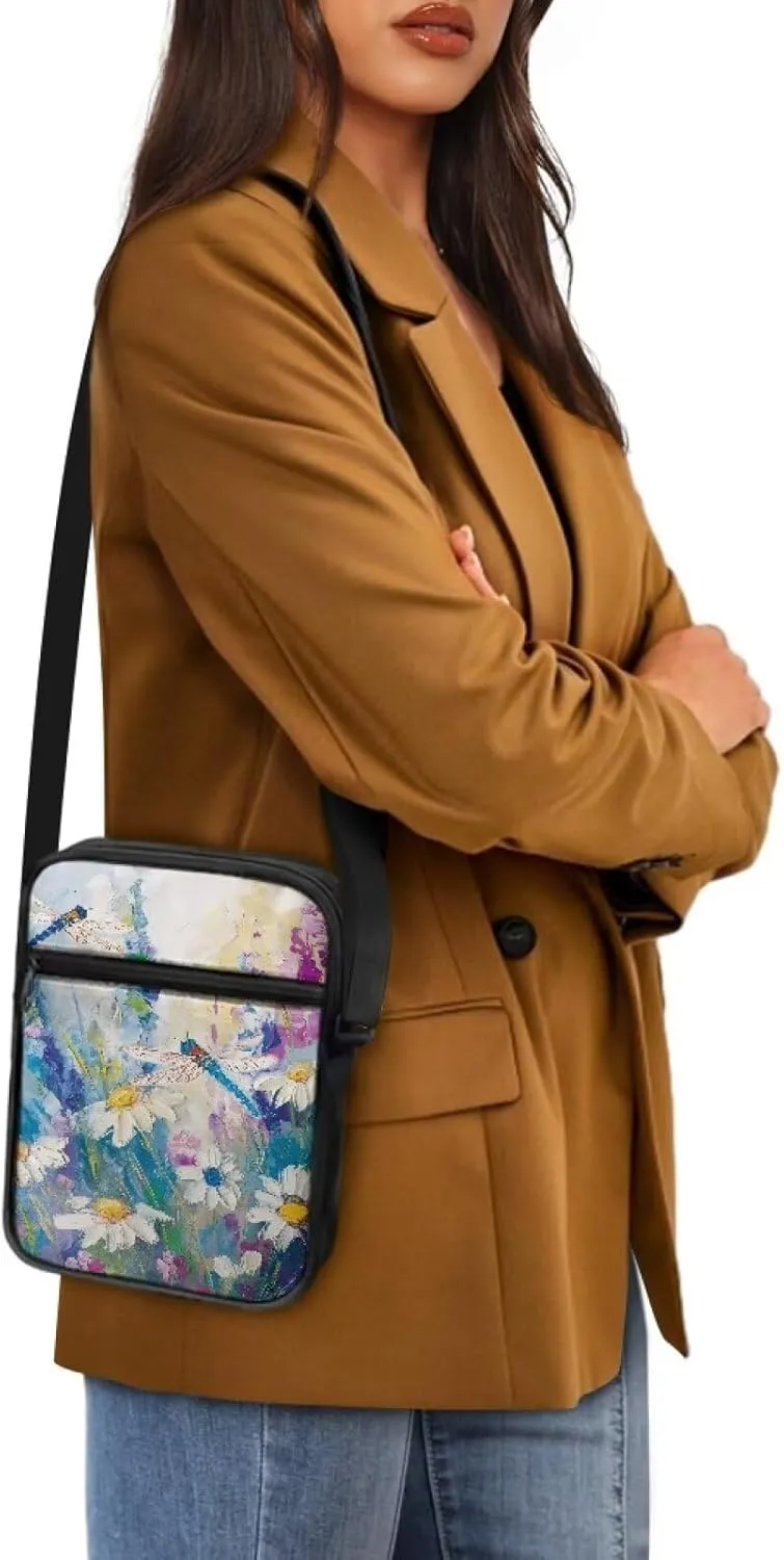 TODIYADDU Versatile Sling Bag Crossbody Phone Bag Women Shoulder Bag with Adjustable Strap Mini Messenger Bag for Cell Phone