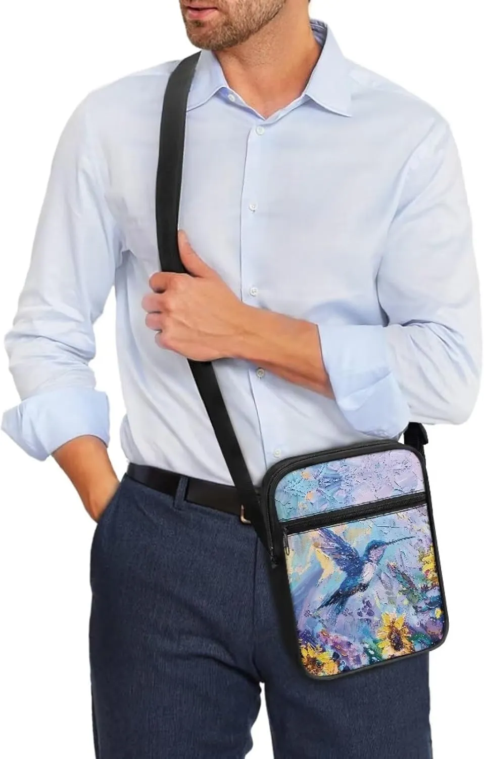 TODIYADDU Versatile Sling Bag Crossbody Phone Bag Women Shoulder Bag with Adjustable Strap Mini Messenger Bag for Cell Phone
