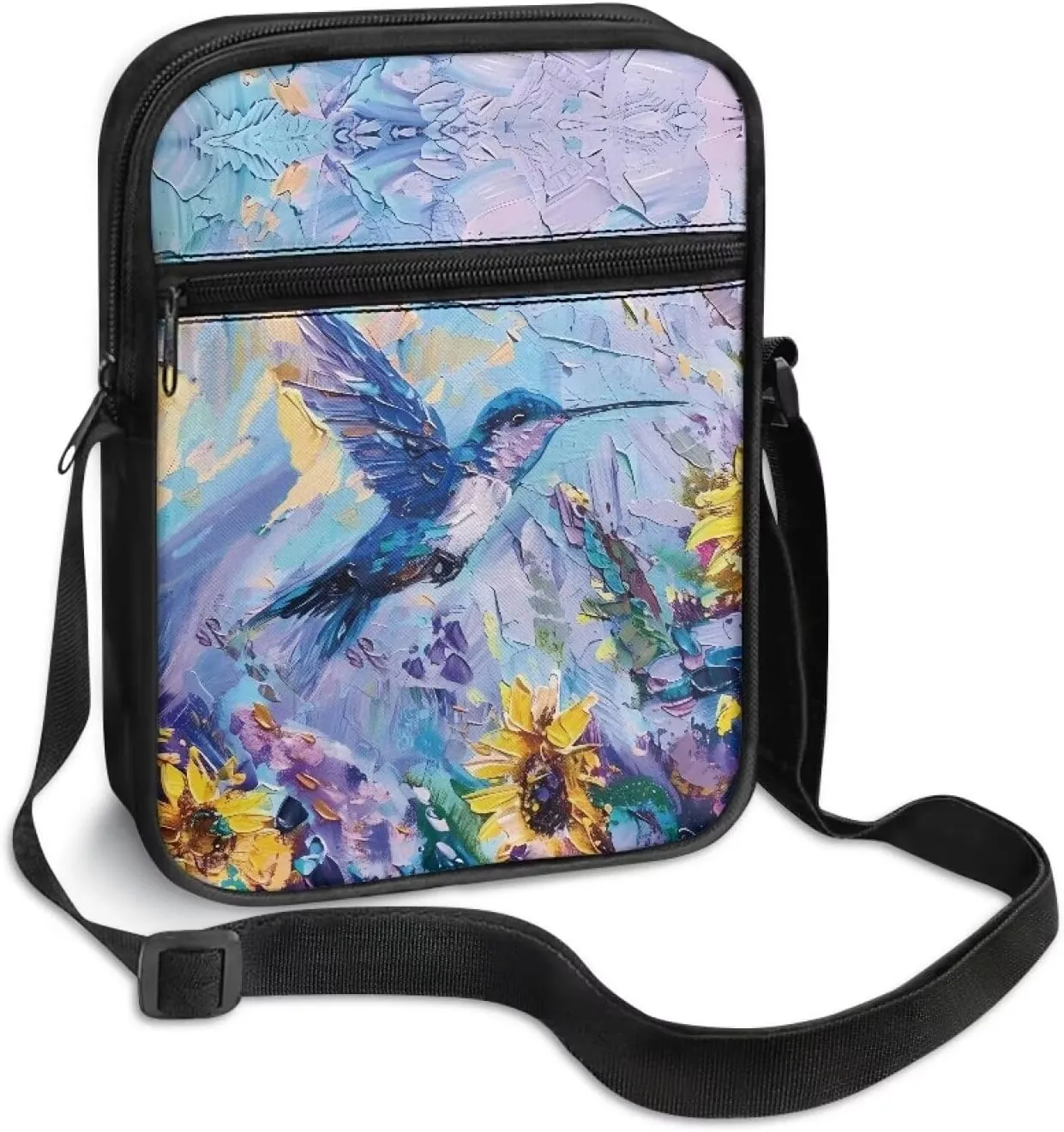 TODIYADDU Versatile Sling Bag Crossbody Phone Bag Women Shoulder Bag with Adjustable Strap Mini Messenger Bag for Cell Phone