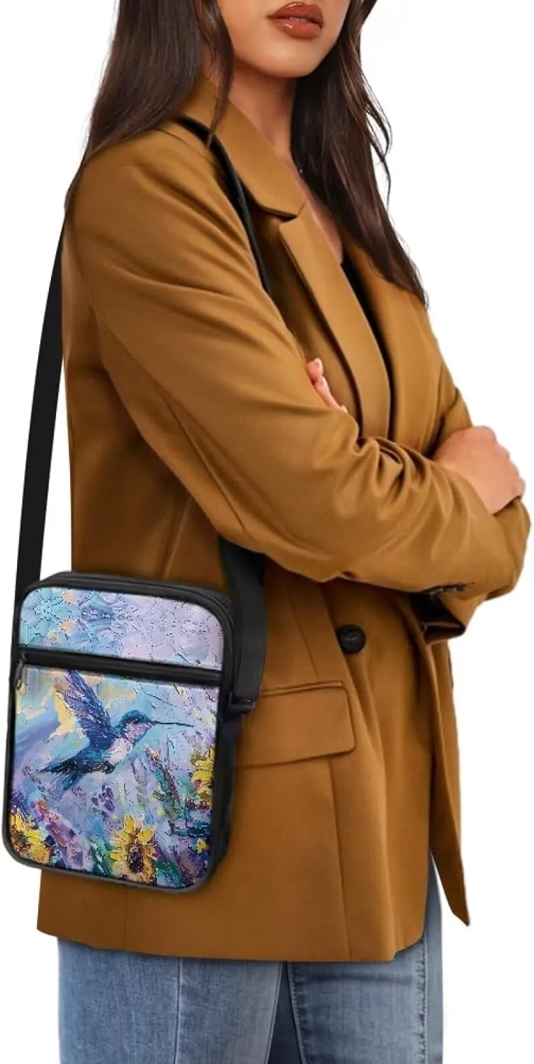 TODIYADDU Versatile Sling Bag Crossbody Phone Bag Women Shoulder Bag with Adjustable Strap Mini Messenger Bag for Cell Phone