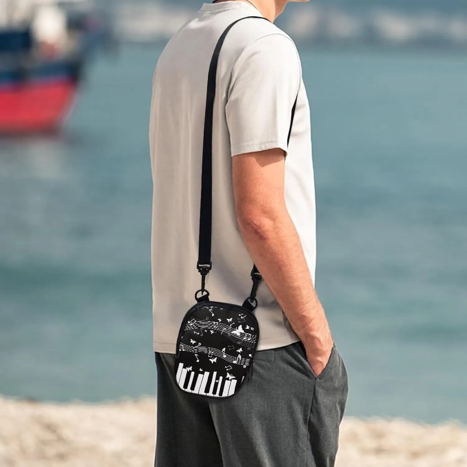 TODIYADDU Women Sling Bag Crossbody Phone Bag Mini Shoulder Bag with Adjustable Strap Mini Messenger Bag for Cell Phone Gifts