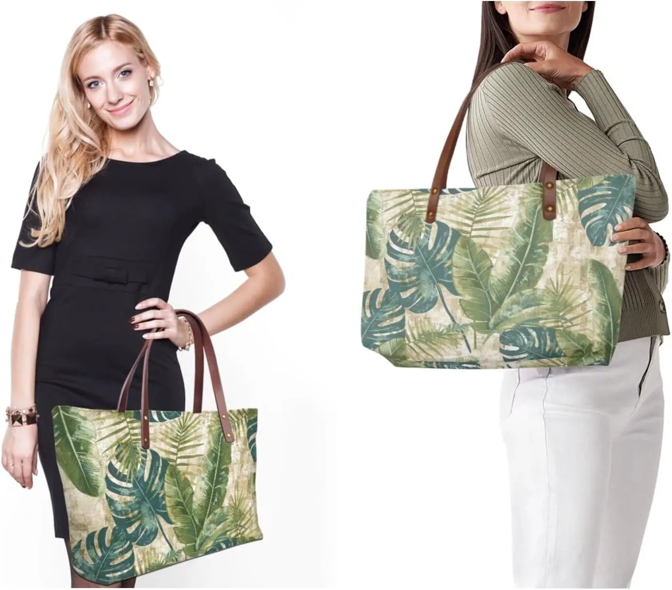 Tote Bag and Wallet Set for Women Handbags with Matching Wallets Satchel Purse 2PCS Clutch Purse for Outdoor