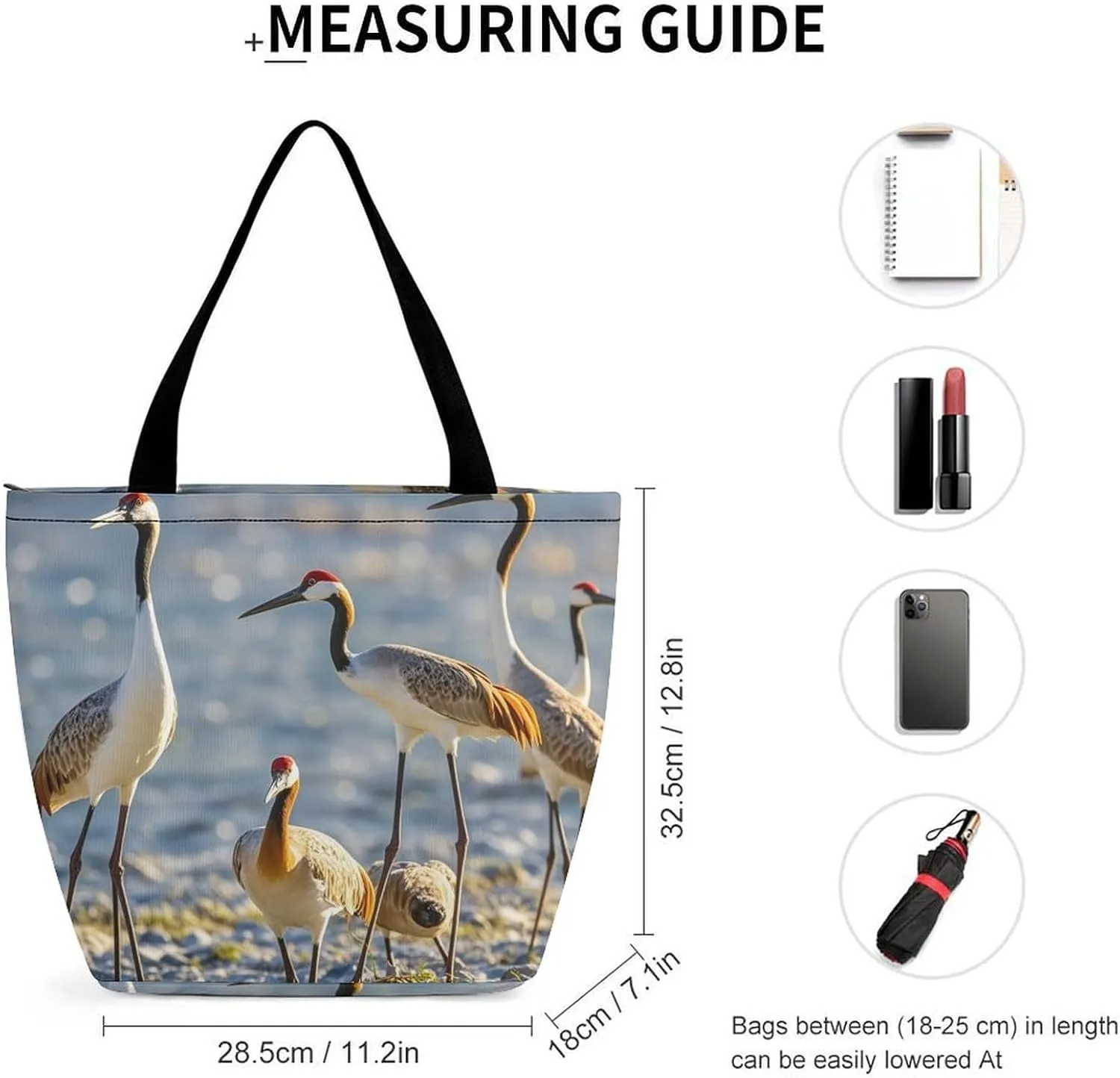 Tote Bag for Women Grocery Bag Rabbit Holding Heart Foldable Shopping Bags Reusable Large Tote Bag