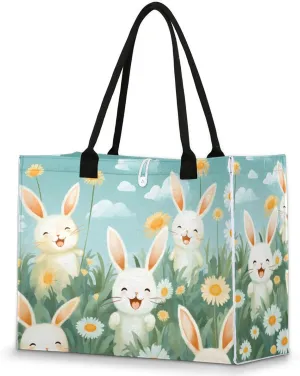 Tote Bag for Women Reusable Canvas Shoulder Bag